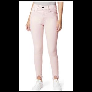 JOE’s Distressed “Shark-bite” Hem Jeans